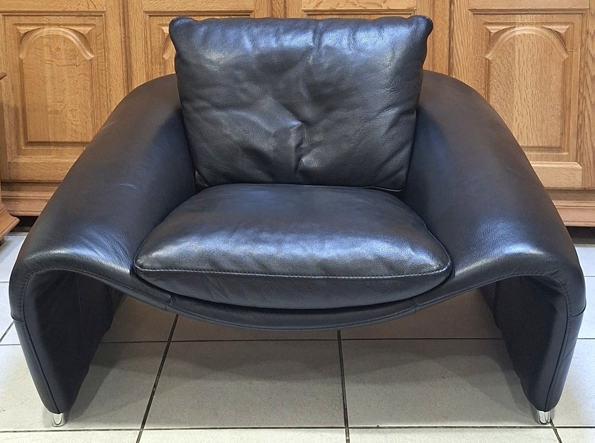 Fauteuil en cuir